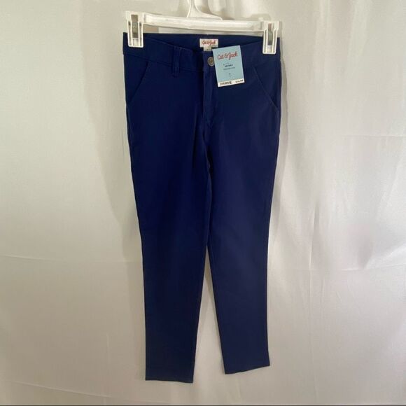 Cat & Jack Girls’ Adjustable Waist Skinny Pants - Picture 1 of 3